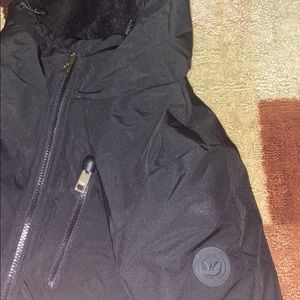 Black Michael Kors Womens Coat